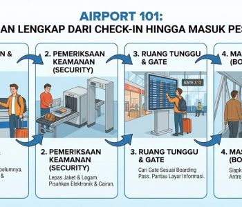panduan lengkap dari check-in hingga masuk pesawat